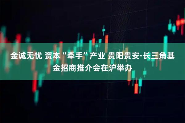 金诚无忧 资本“牵手”产业 贵阳贵安·长三角基金招商推介会在沪举办